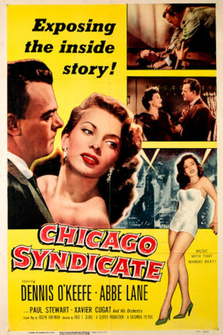 Chicago Syndicate (1955) - Dennis O´Keefe  Colorized Version  DVD