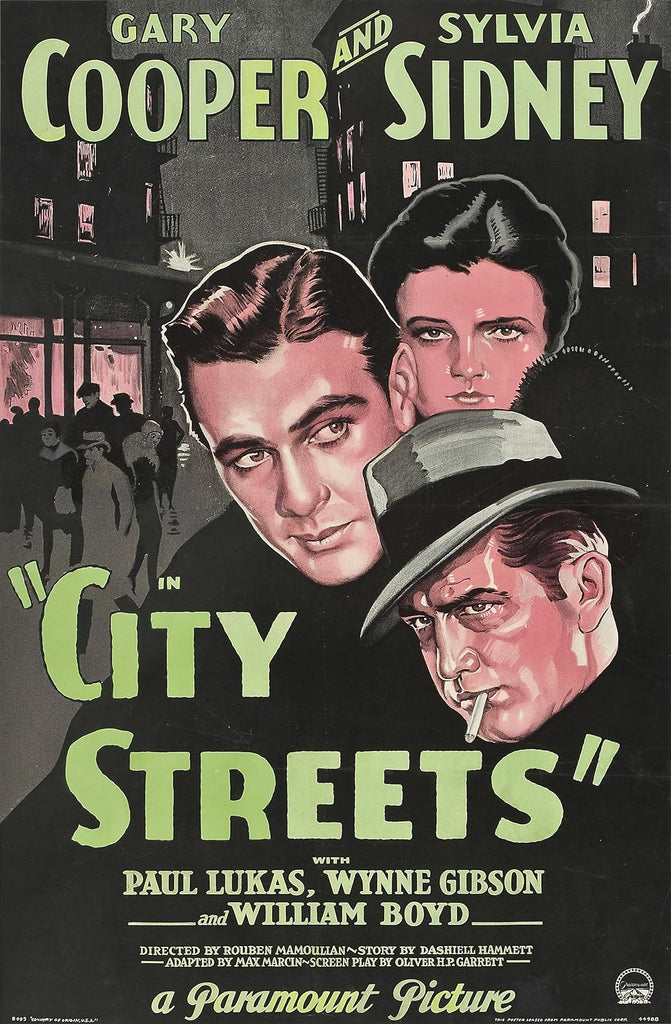 City Streets (1931) - Gary Cooper  Colorized Version