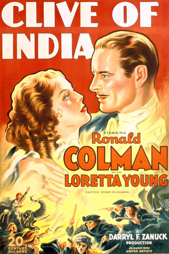 Clive Of India (1935) - Ronald Colman  Colorized Version  DVD