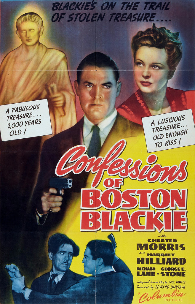 Boston Blackie : Confessions Of Boston Blackie (1941) - Chester Morris  Colorized Version  DVD