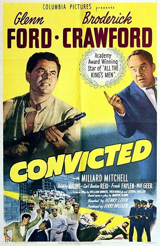 Convicted (1950) - Glenn Ford  Colorized Version  DVD