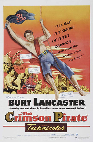 Crimson Pirate (1952) - Burt Lancaster  DVD