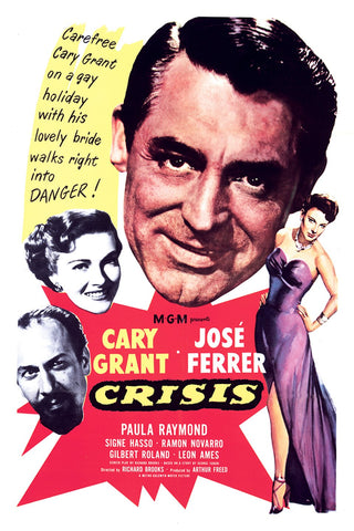 Crisis (1950) - Cary Grant  Colorized Version