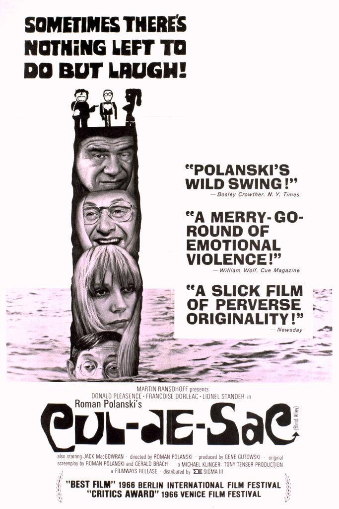 Cul-de-sac (1966) - Donald Pleasence  Colorized Version  DVD