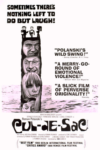 Cul-de-sac (1966) - Donald Pleasence  Colorized Version