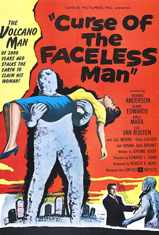 Curse Of The Faceless Man (1958) - Richard Anderson  Colorized Version  DVD
