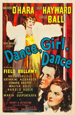 Dance, Girl, Dance (1940) - Maureen O´Hara  Colorized Version