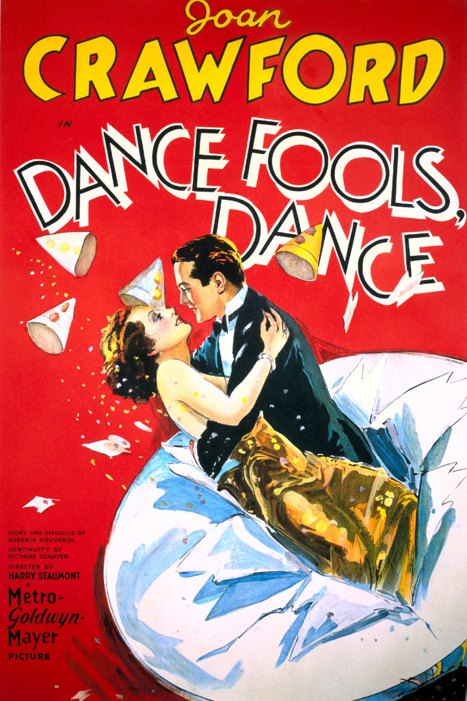 Dance, Fools, Dance (1931) - Joan Crawford  Colorized Version