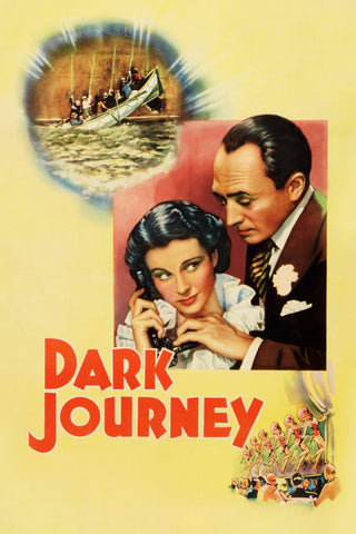 Dark Journey (1937) - Vivien Leigh  Colorized Version