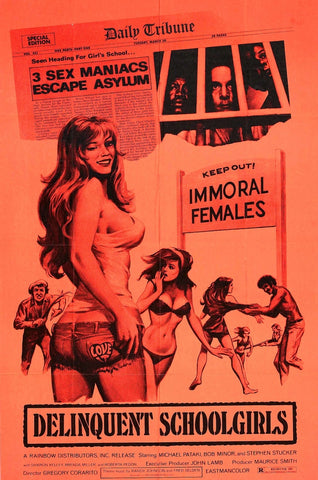 Delinquent School Girls (1975) - Michael Pataki  DVD