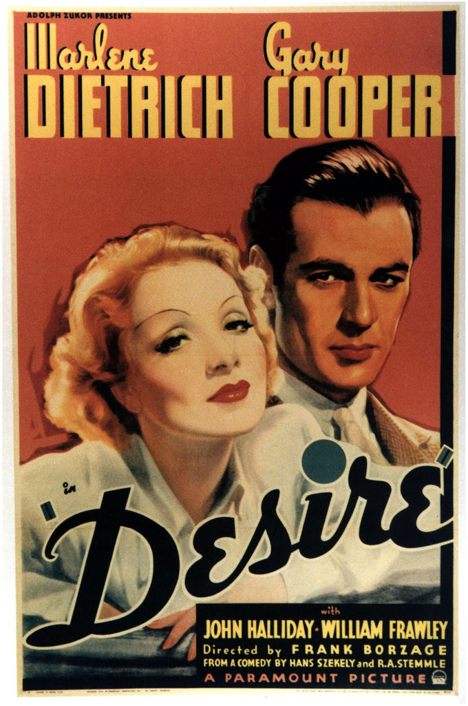 Desire (1936) - Gary Cooper  DVD Colorized Version