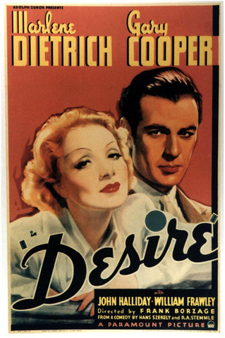 Desire (1936) - Gary Cooper   Colorized Version