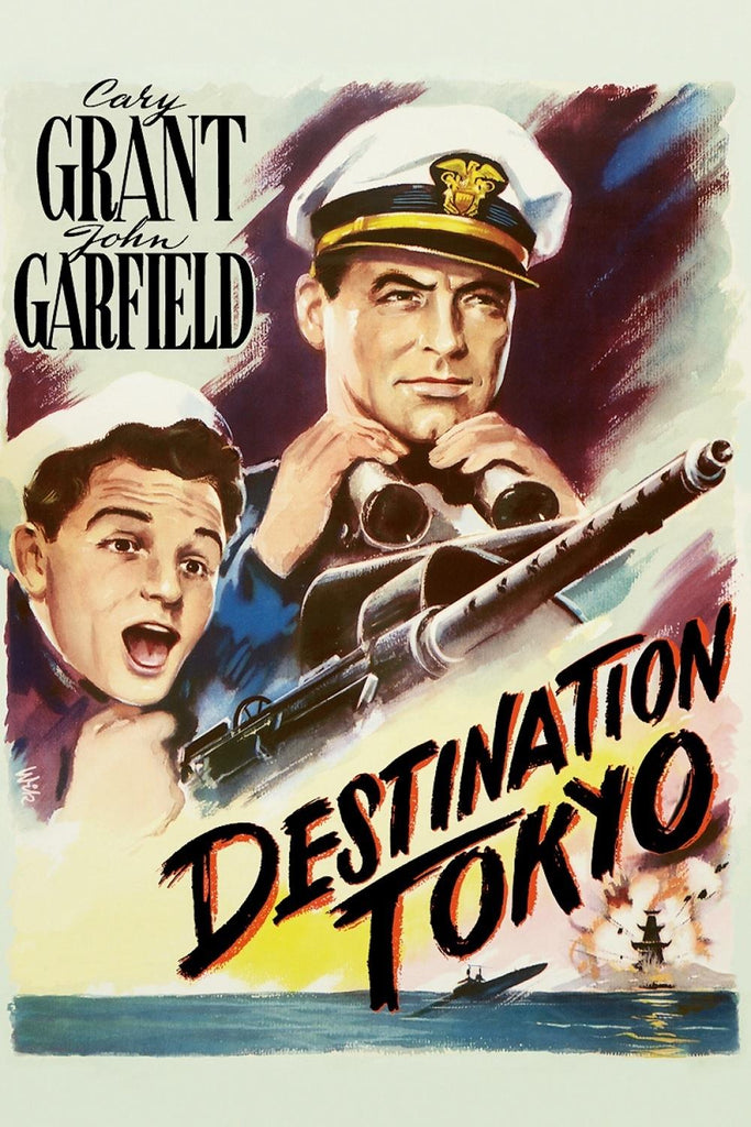 Destination Tokyo (1943) - Cary Grant  Colorized Version