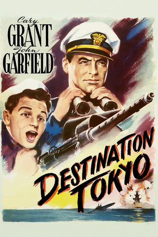 Destination Tokyo (1943) - Cary Grant  Colorized Version