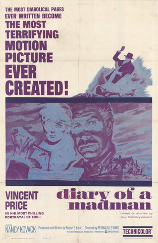 Diary Of A Madman (1963) - Vincent Price  DVD