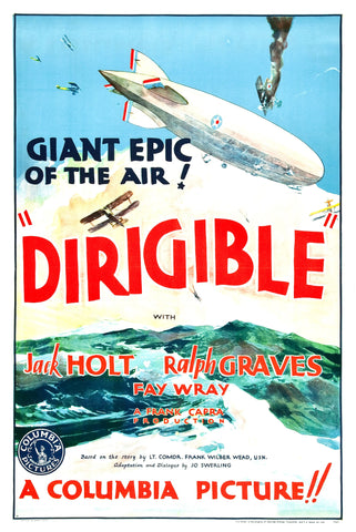 Dirigible (1931) - Jack Holt  Colorized Version