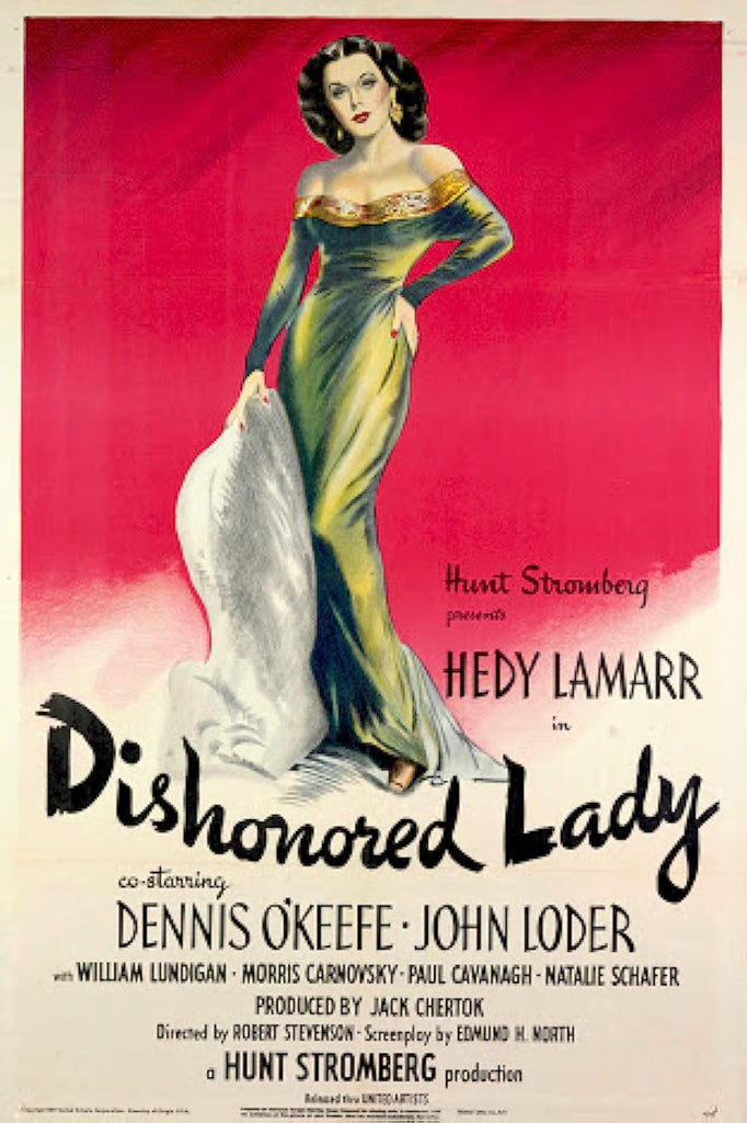 Dishonored Lady (1947) - Hedy Lamarr  Colorized Version