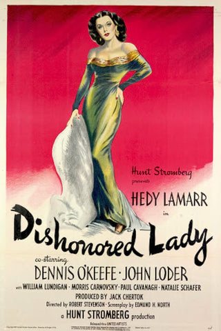 Dishonored Lady (1947) - Hedy Lamarr  Colorized Version  DVD