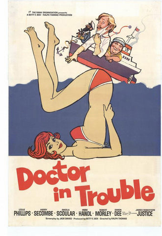 Doctor In Trouble (1970) - Leslie Phillips  DVD