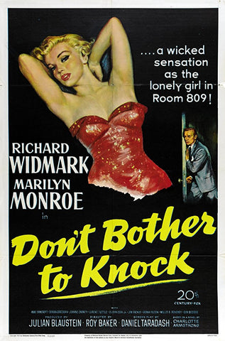 Don´t Bother To Knock (1952) - Richard Widmark  Colorized Version
