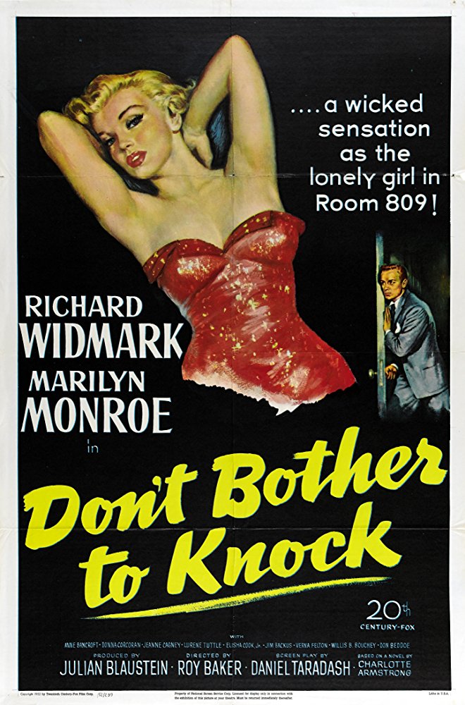 Don´t Bother To Knock (1952) - Richard Widmark  Colorized Version DVD