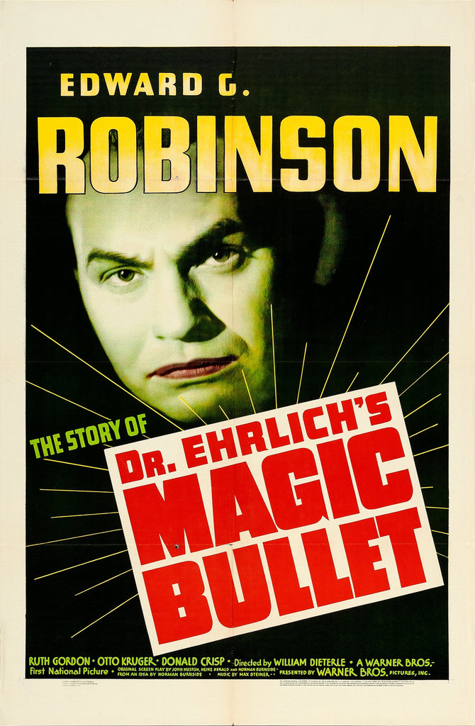 Dr. Ehrlich's Magic Bullet (1940) - Edward G. Robinson  Colorized Version  DVD