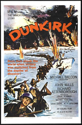Dunkirk (1958) - Richard Attenborough    Colorized Version