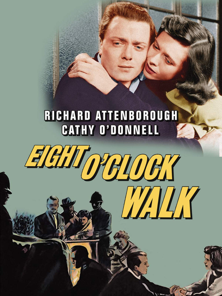 Eight O'Clock Walk (1954) - Richard Attenborough    Colorized Version