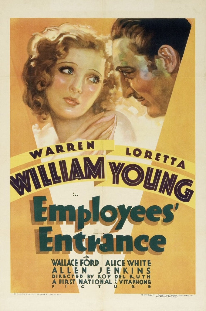 Employees' Entrance (1933) - Warren William  Colorized Version