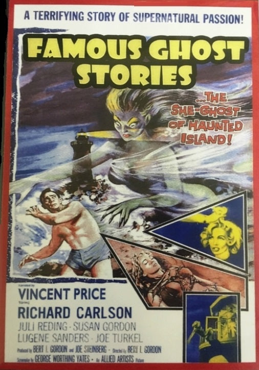 Famous Ghost Stories (1961) - Vincent Price  Colorized Version  DVD