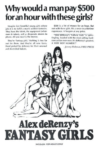 Fantasy Girls (1974) - Roahne Alexander  DVD