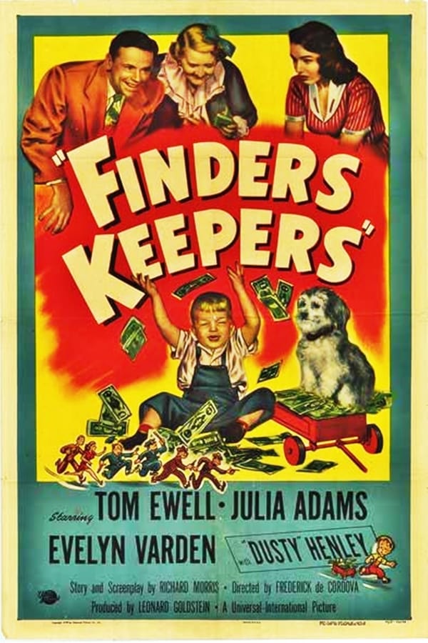 Finders Keepers (1952) - Tom Ewell