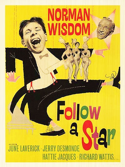 Follow A Star (1959) - Norman Wisdom  Colorized Version  DVD