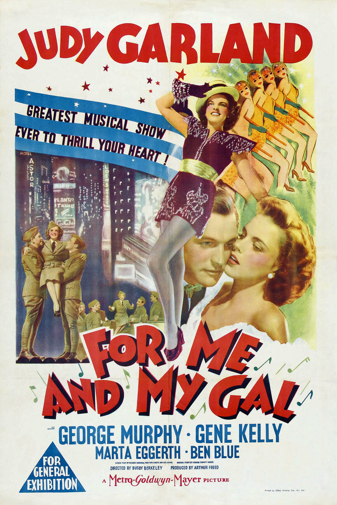 For Me And My Gal (1942) - Judy Garland  Colorized Version  DVD