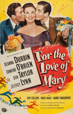 For The Love Of Mary (1948) - Deanna Durbin  Colorized Version