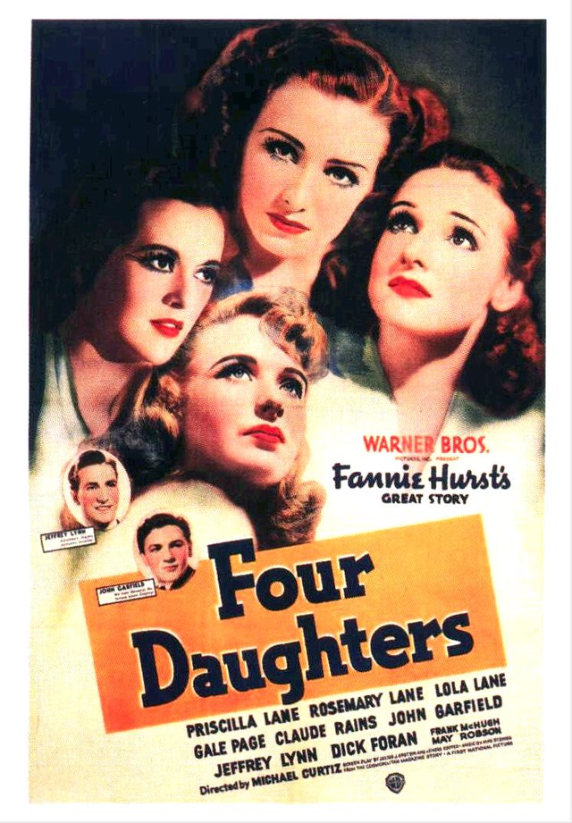 Four Daughters (1938) - Claude Rains  Colorized Version