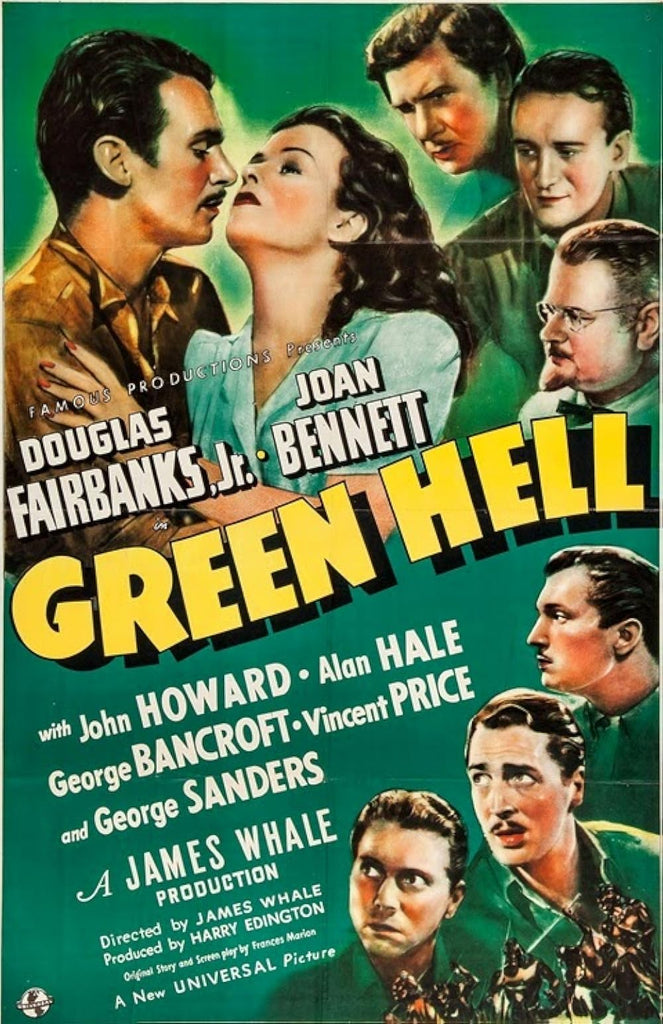 Green Hell (1940) - Douglas Fairbanks Jr.  Colorized Version