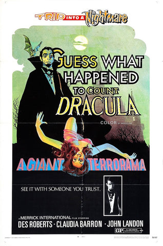 Guess What Happened to Count Dracula? (1971) - Des Roberts  DVD