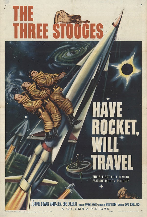 Have Rocket, Will Travel (1959) - Three Stooges    Colorized Version