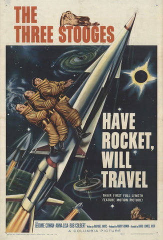 Have Rocket, Will Travel (1959) - Three Stooges  DVD  Colorized Version