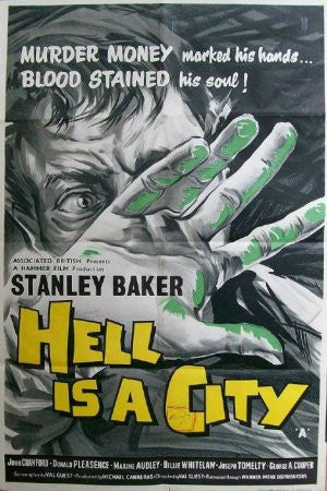 Hell Is A City (1960) - Donald Pleasence  Colorized Version DVD