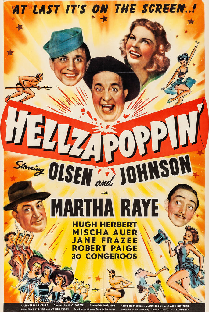 Hellzapoppin (1941) - Ole Olsen  DVD