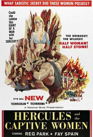 Hercules And The Captive Women (1961) - Reg Park  DVD