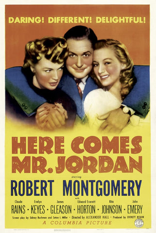 Here Comes Mr. Jordan (1941) - Robert Montgomery  Colorized Version  DVD