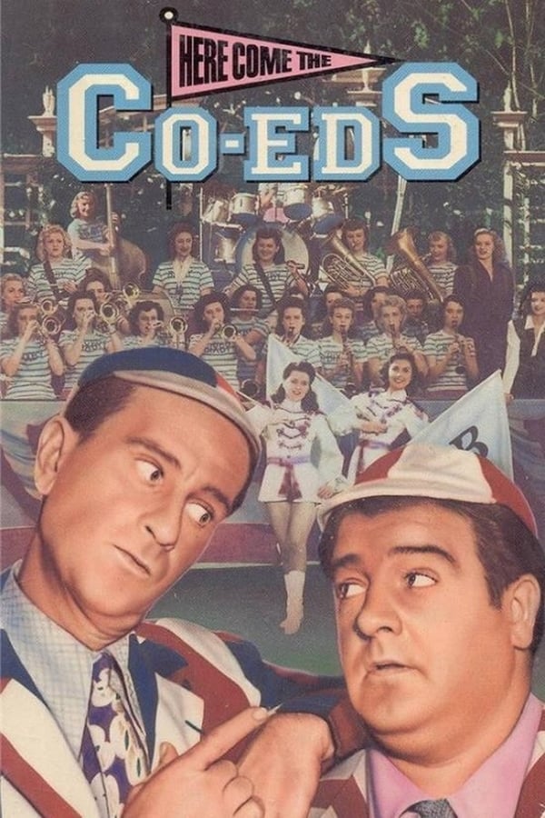 Here Come The Co-eds (1945) - Abbott & Costello  DVD  Colorized Version