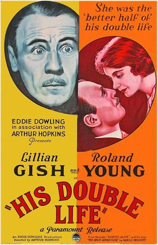His Double Life (1933) - Lillian Gish  Colorized Version  DVD