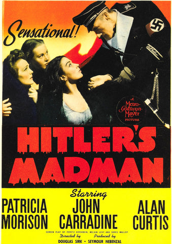 Hitler's Madman (1943) - John Carradine  Colorized Version