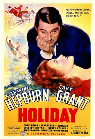 Holiday (1938) - Cary Grant  Colorized Version DVD