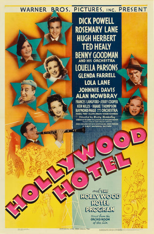 Hollywood Hotel (1937) - Dick Powell  Colorized Version  DVD