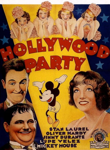 Hollywood Party (1934) - Laurel & Hardy  Colorized Version  DVD